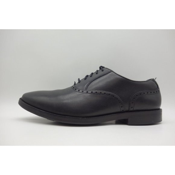 Cole Haan Grand OS Black Leather Lace Up Oxfords Shoes Men\'s 10 M